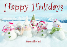 Snowgang Holiday Cards